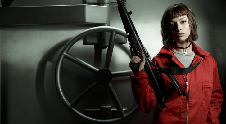 Úrsula Corberó, en &#39;La casa de papel&#39;