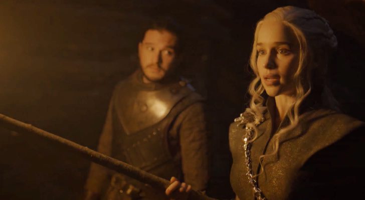 Daenerys y Jon Nieve en el 7x04 de 'Juego de Tronos'