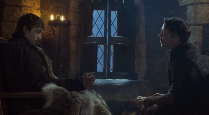 Bran Stark conversa con Meñique en el 7x04 de 'Juego de Tronos'