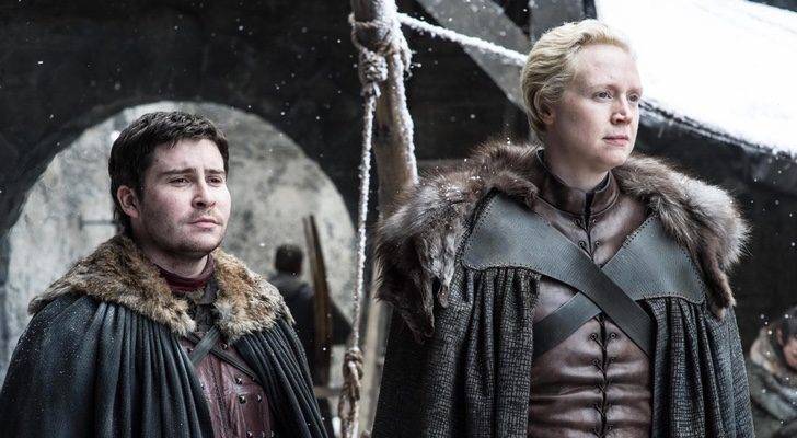Brienne y Podrick en el 7x04 de 'Juego de Tronos'