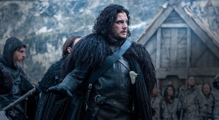 Jon Nieve, en su etapa en la Guardia de la Noche en 'Juego de Tronos'
