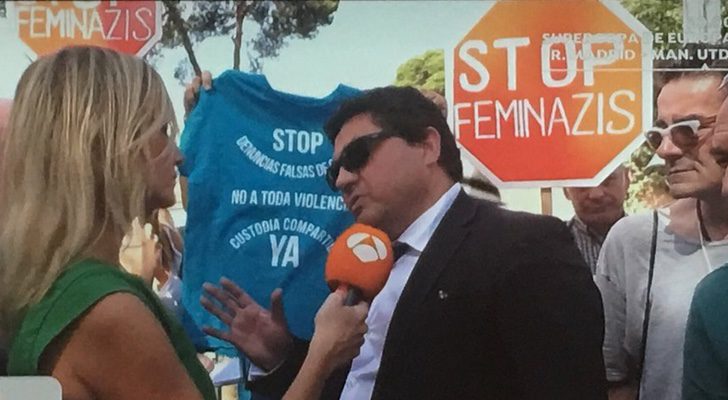 "Stop Feminazis" en 'Espejo Público'