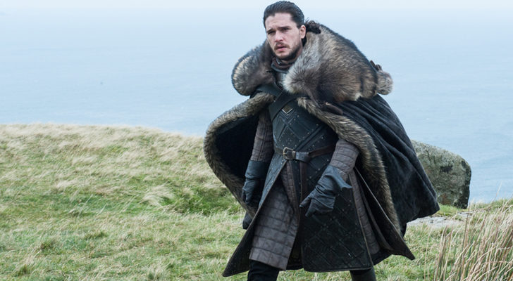 Jon Snow en el 7x05 de 'Juego de tronos'