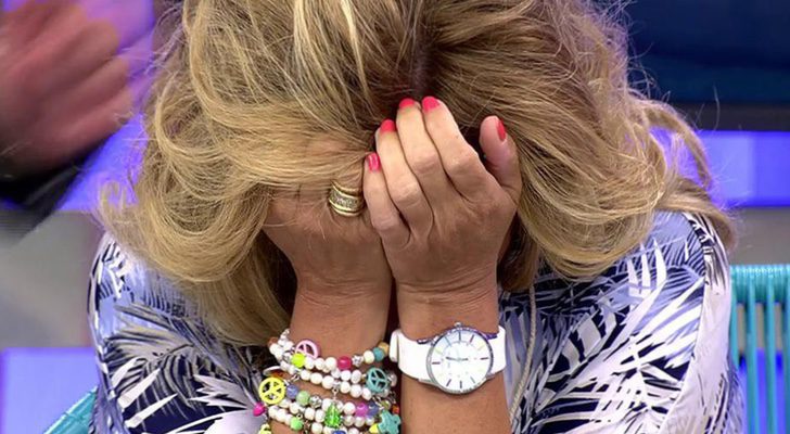 Lydia Lozano se derrumba en &#39;Sálvame&#39;