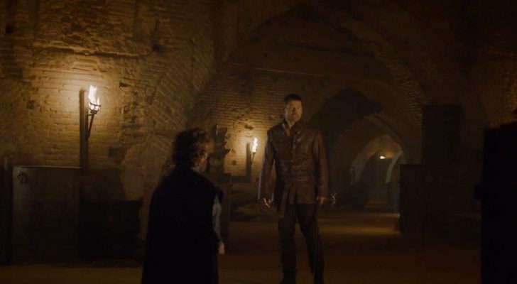 Jaime y Tyrion Lannister en el 7x05 de 'Juego de Tronos' 