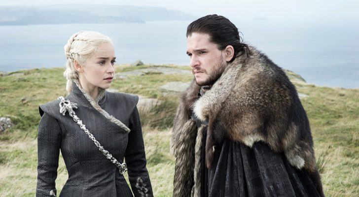 Jon y Daenerys en el 7x05 de 'Juego de Tronos'