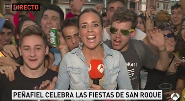 Silvia González en 'Antena 3 Noticias'