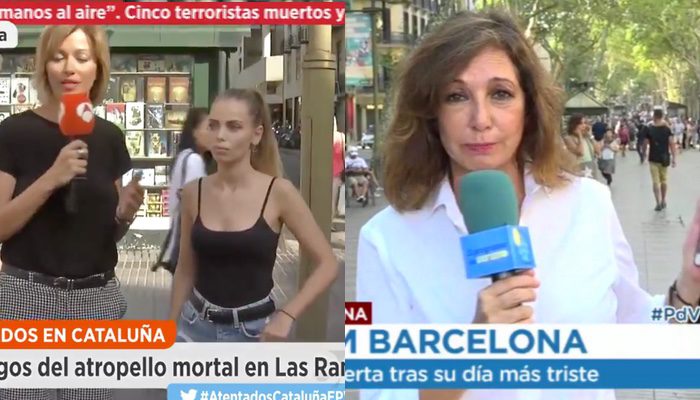 Ana Rosa Quintana y Susana Griso, desde Barcelona