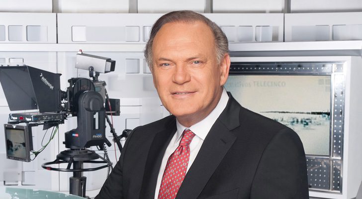 Pedro Piqueras, presentador de &#39;Informativos Telecinco 21:00&#39;