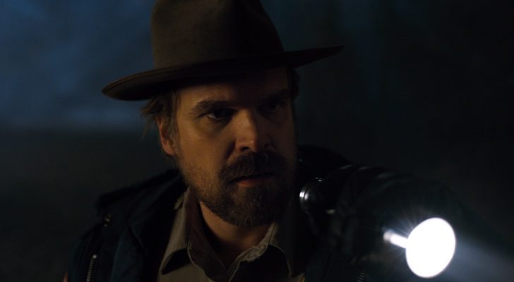 David Harbour es Jim Hopper en 'Stranger things'