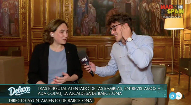Ada Colau interviene en 'Sábado Deluxe'