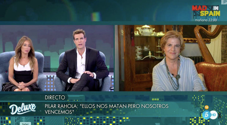Pilar Rahola interviene en 'Sábado Deluxe'