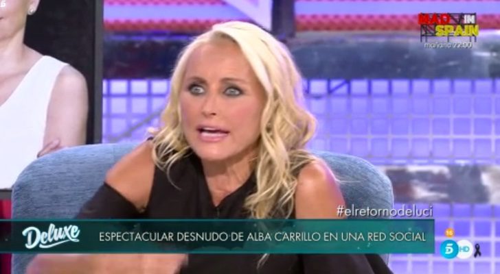 Lucia Pariente en 'Sábado Deluxe'