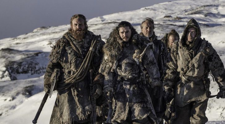 La expedición de Jon Nieve durante el 7x06 de 'Juego de Tronos'