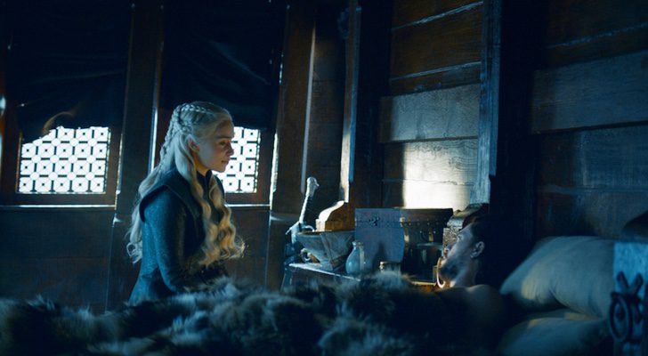 Jon y Daenerys en el 7x06 de 'Juego de Tronos'