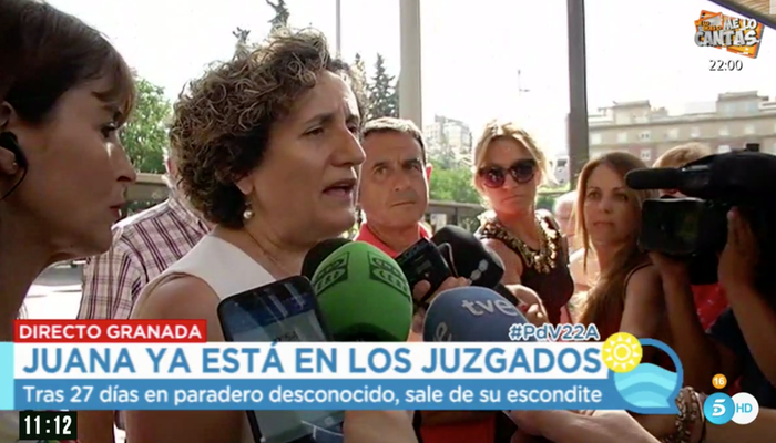 La asesora legal de Juana Rivas ha sido la primera en hablar con los medios de comunicación