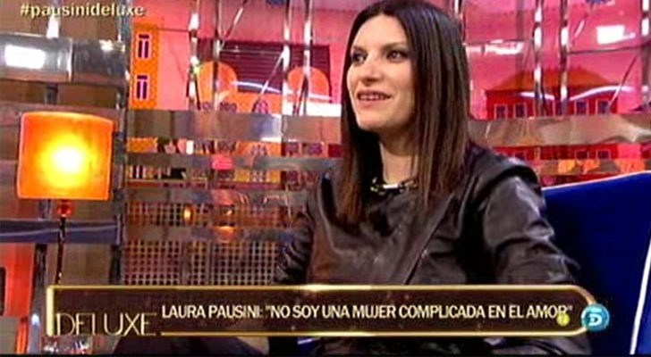 Laura Pausini en 'Sálvame Deluxe'