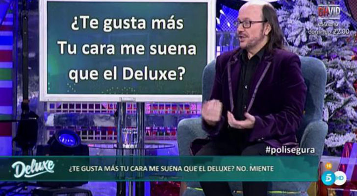 Santiago Segura en el 'PoliDeluxe'