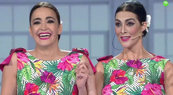 Cristina Rodríguez y Rocío Madrid en 'Me lo dices o me lo cantas'
