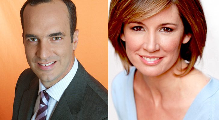 Santi Acosta y Marta Landín