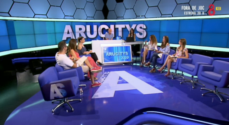 Nuevo plató de 'Arucitys', formato de 8tv