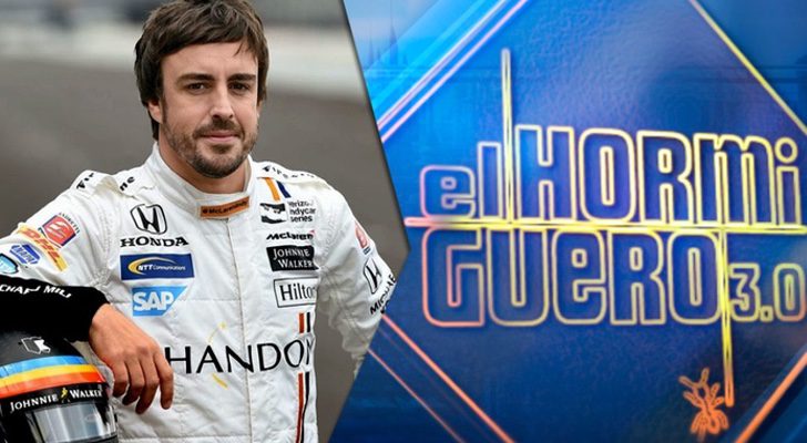 Fernando Alonso visita 'El hormiguero'