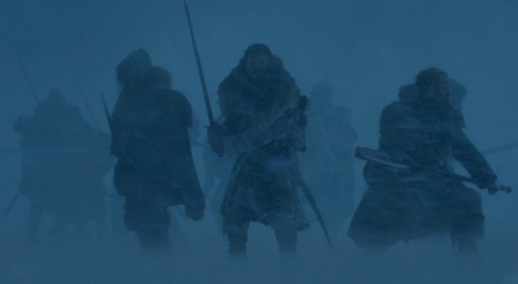 Jon Nieve y su expedición más allá del Muro en 'Juego de Tronos'