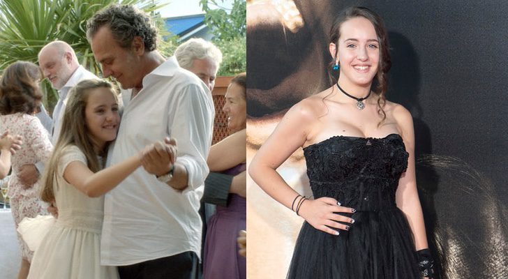 Ángela Fabián y José Coronado en &#39;El Príncipe a la izquierda y Ángela Fabián en la actualidad