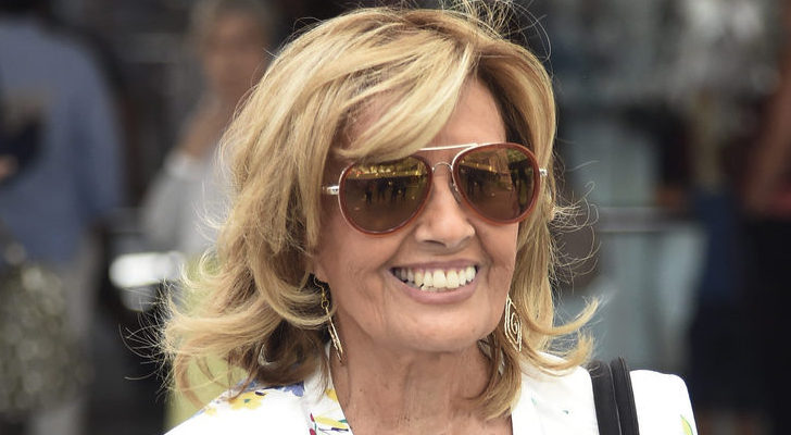 María Teresa Campos en su regreso de vacaciones