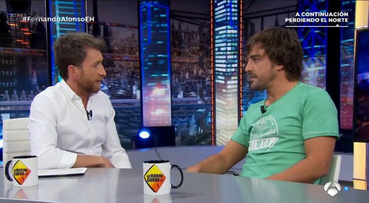 Fernando Alonso, primer invitado de la nueva temporada de 'El hormiguero'