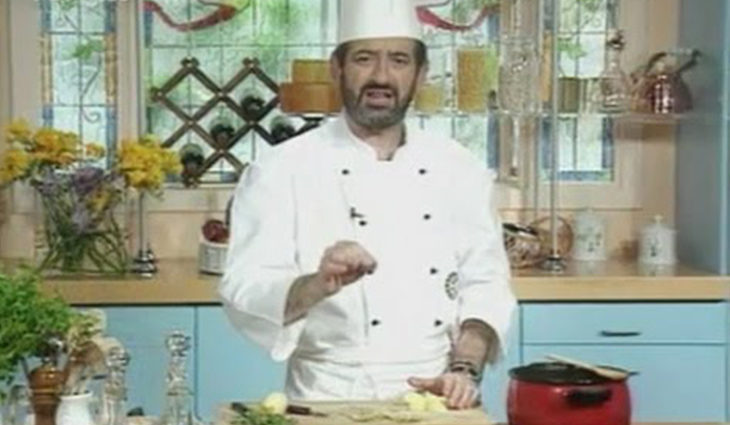 Karlos Arguiñano en uno de los programas de 'El menú de cada día'