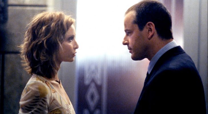 Calista Flockhart y Gil Bellows en 'Ally McBeal'