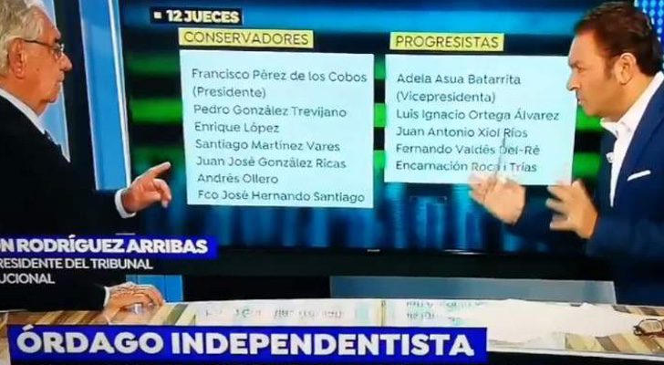 El momento del fallo en 'Espejo Público'