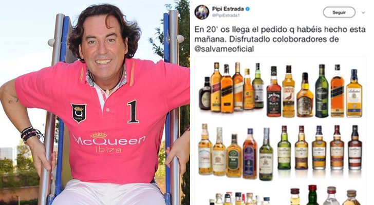 Pipi Estrada contra los colaboradores de 'Sálvame' en Twitter