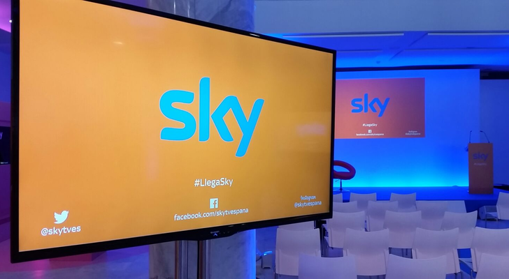 Presentación de Sky en España