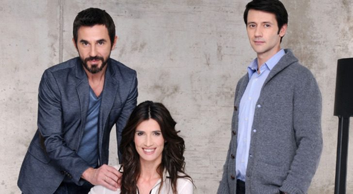 Santi Millán junto a Elia Galera y Fran Nortes en 'Frágiles'