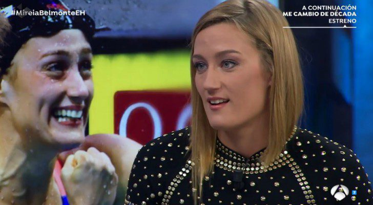 Mireia Belmonte en 'El hormiguero'