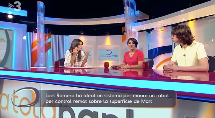 Imagen del decorado de 'A tota pantalla'