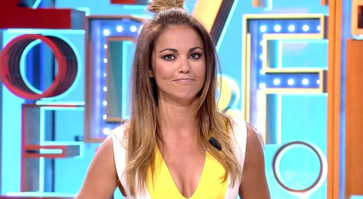 Lara Álvarez, presentando en &#39;Dani&Flo&#39;