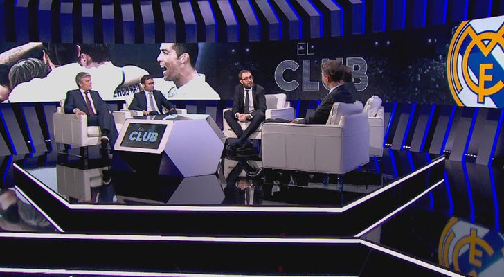 Debate deportivo en el plató de 'El Club'