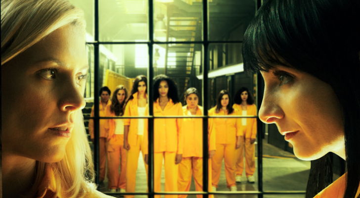 Najwa Nimri y Maggie Civantos en 'Vis a vis'