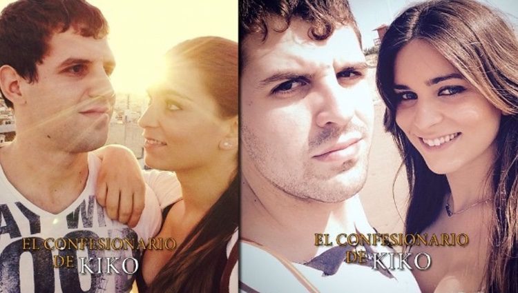 Laura junto a su novio