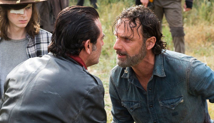 Rick y Negan en 'The Walking Dead'