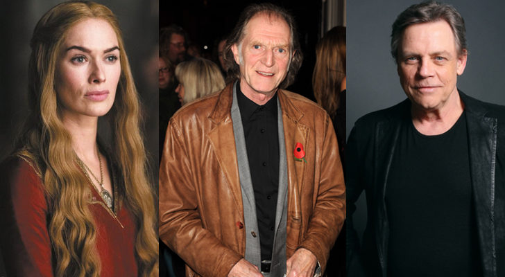 Lena Headey, David Bradley y Mark Hamill