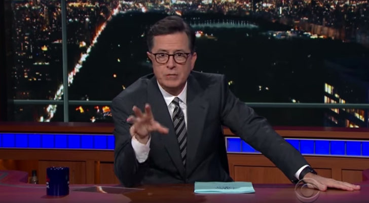 Stephen Colbert en 'The Late Show'