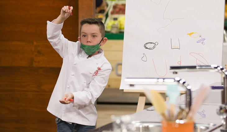 Jefferson como invitado especial de la primera prueba de &#39;MasterChef Celebrity&#39;