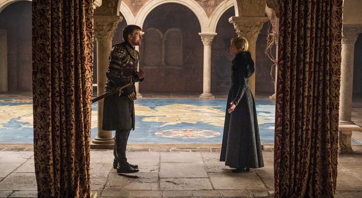 Jaime Lannister y Cersei Lannister en 'Juego de Tronos'