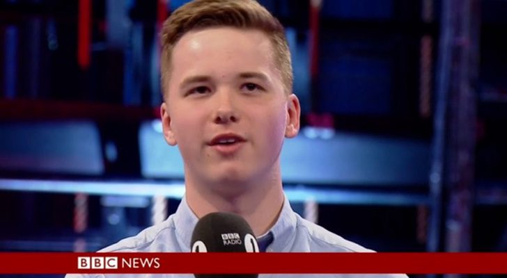 Un joven de 16 años en BBC News