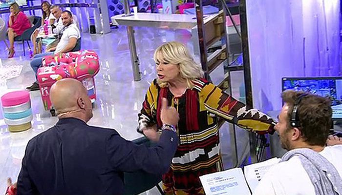 Kiko Matamoros y Mila Ximénez enfrentados en 'Sálvame'