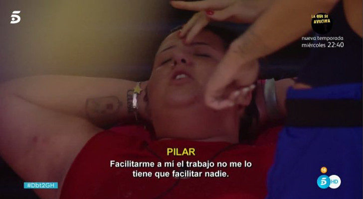 Pilar malinterpretó las palabras de sus compañeros